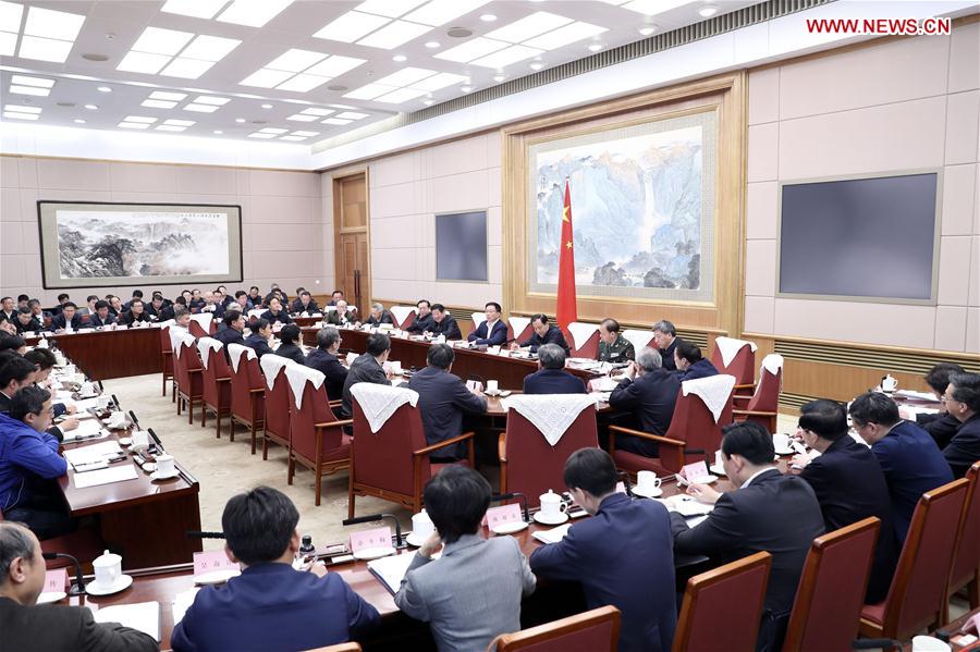 CHINA-BEIJING-HAN ZHENG-AFFORESTATION AND GREENING-MEETING (CN)