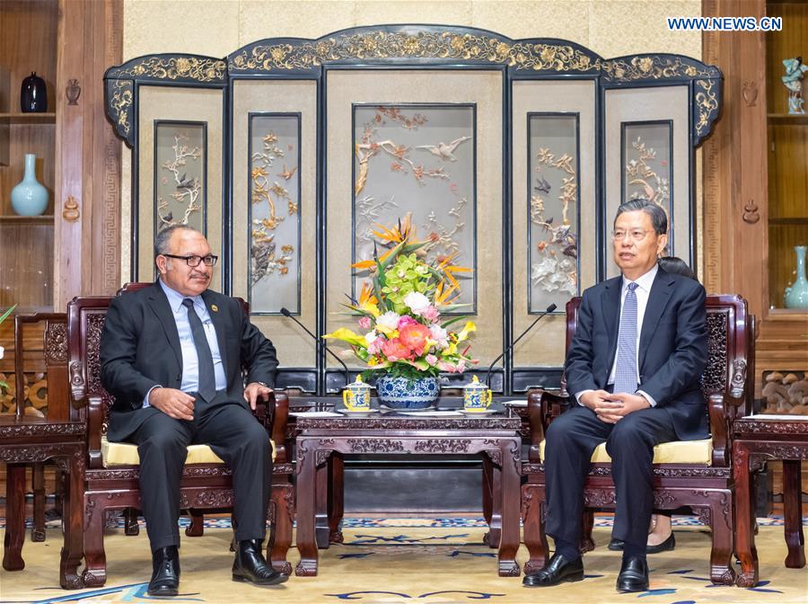 Senior CPC official meets Papua New Guinean prime minister - Xinhua ...