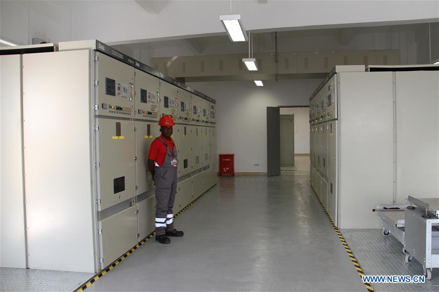 ANGOLA-LUANDA-CHINA-SUBSTATION 