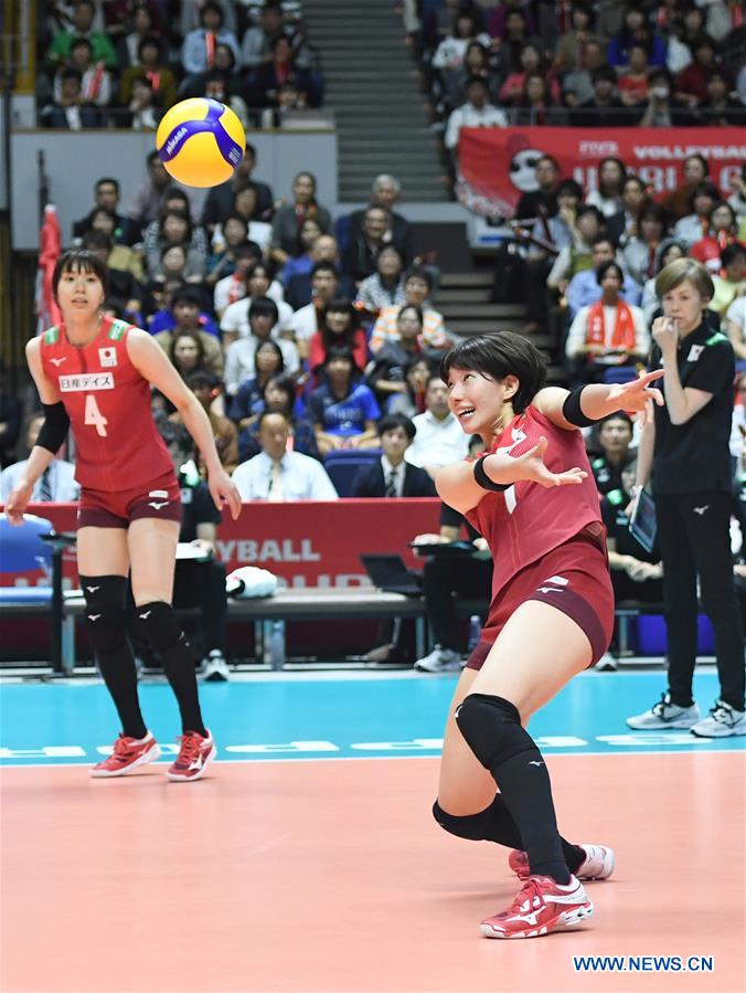 FIVB Women's World Cup Round Robin match: Japan vs. Brazil - Xinhua ...