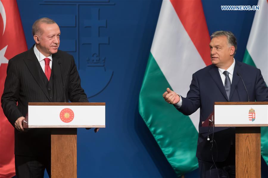 HUNGARY-BUDAPEST-TURKEY-PRESIDENT-VISIT