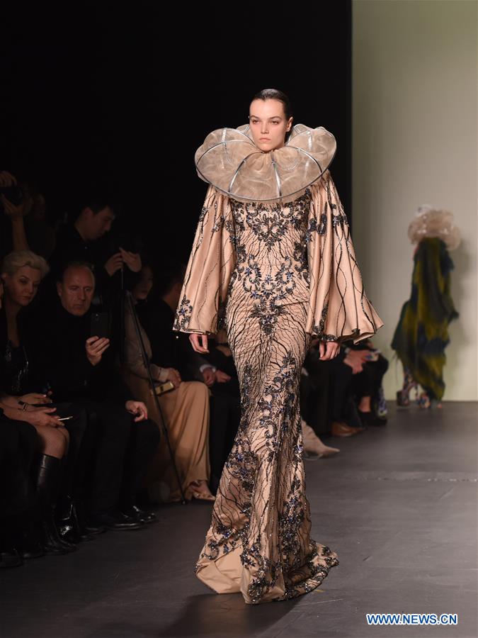 In pics: Creations designed by Hu Sheguang at New York Fashion Week ...