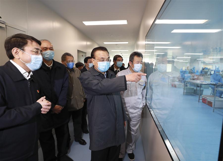CHINA-BEIJING-LI KEQIANG-NCP-INSPECTION -MEDICAL SUPPLY (CN)