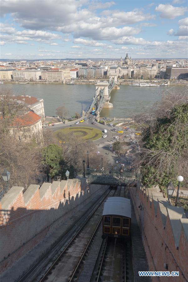  HUNGARY-BUDAPEST-BUDA CASTLE HILL FUNICULAR 