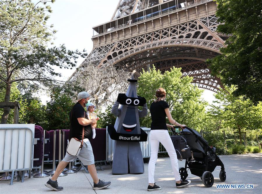 france-paris-eiffel tower-reopening