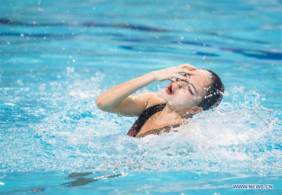 (sp)china-wuhan-artistic swimming-chinese national championships