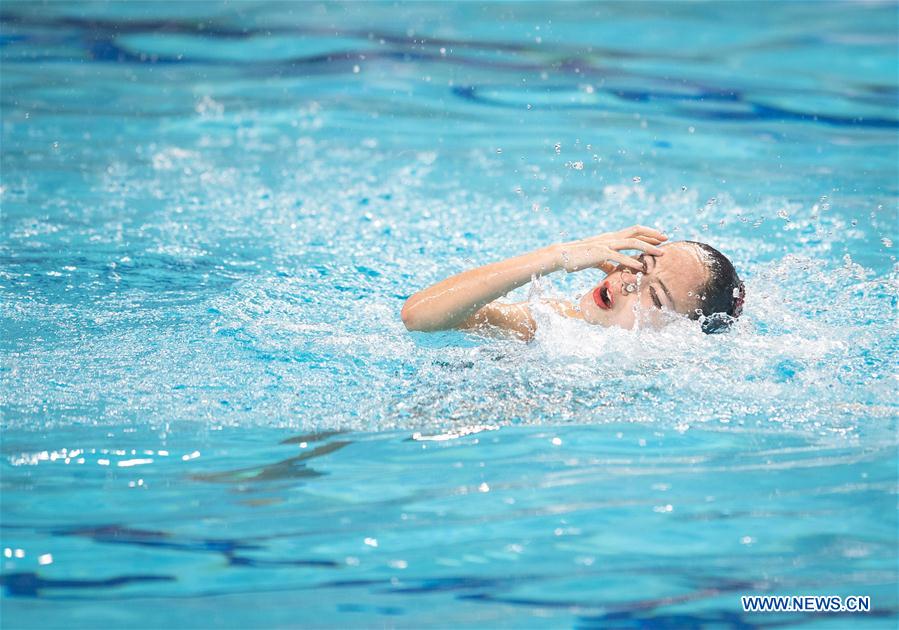 (sp)china-wuhan-artistic swimming-chinese national championships
