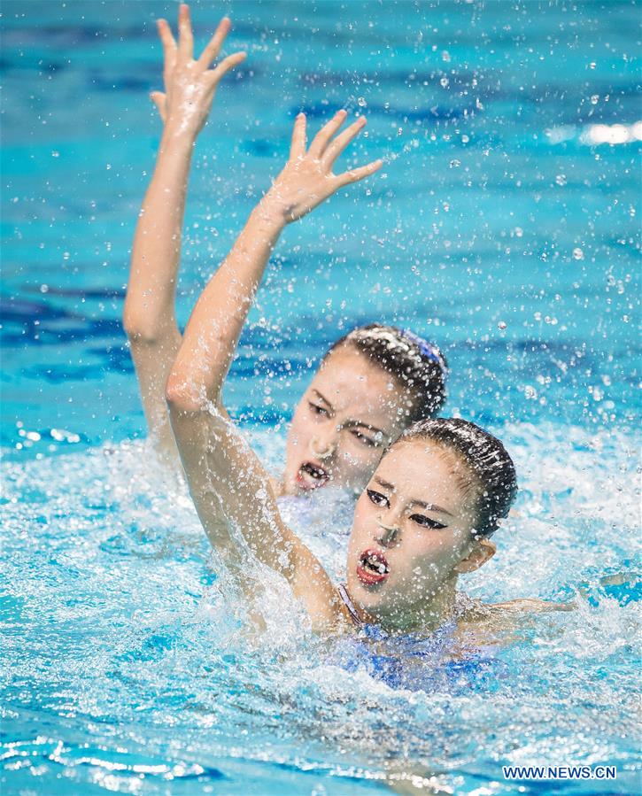 (sp)china-wuhan-artistic swimming-chinese national championships