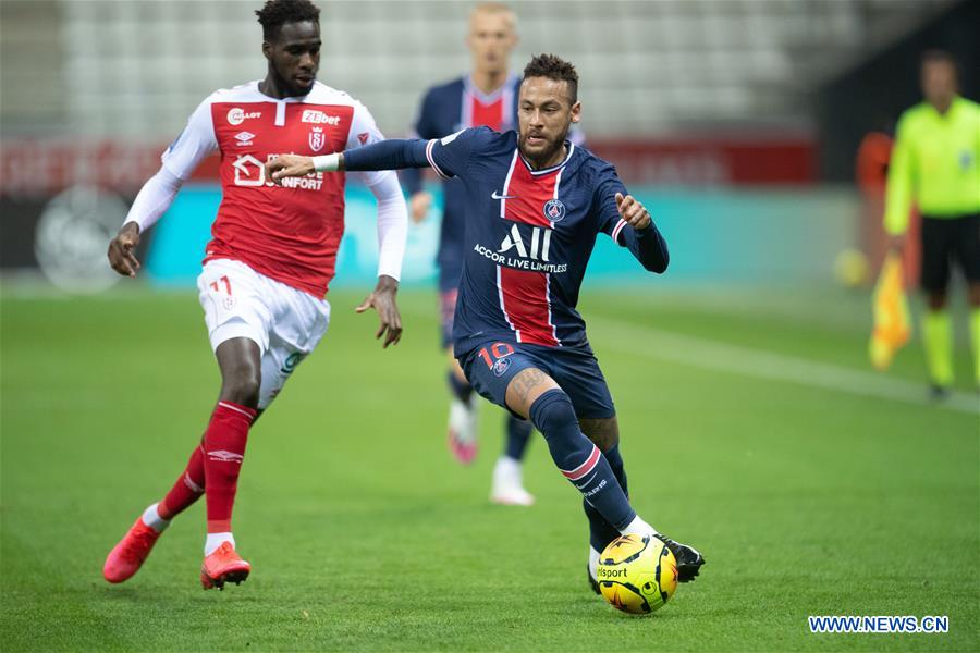 ligue 1 match: paris saint germain vs. stade de reims