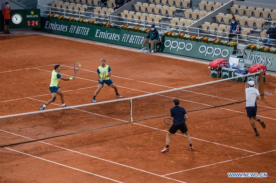 (sp)france-paris-tennis-roland garros-french open-mens doubles