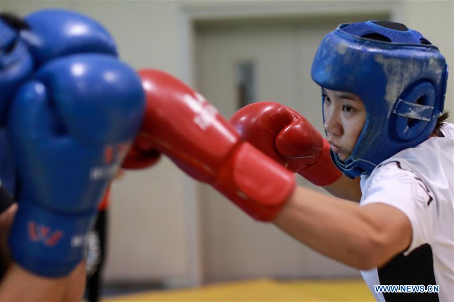 (sp)china-hebei-qianan-boxing-national womens championships(cn