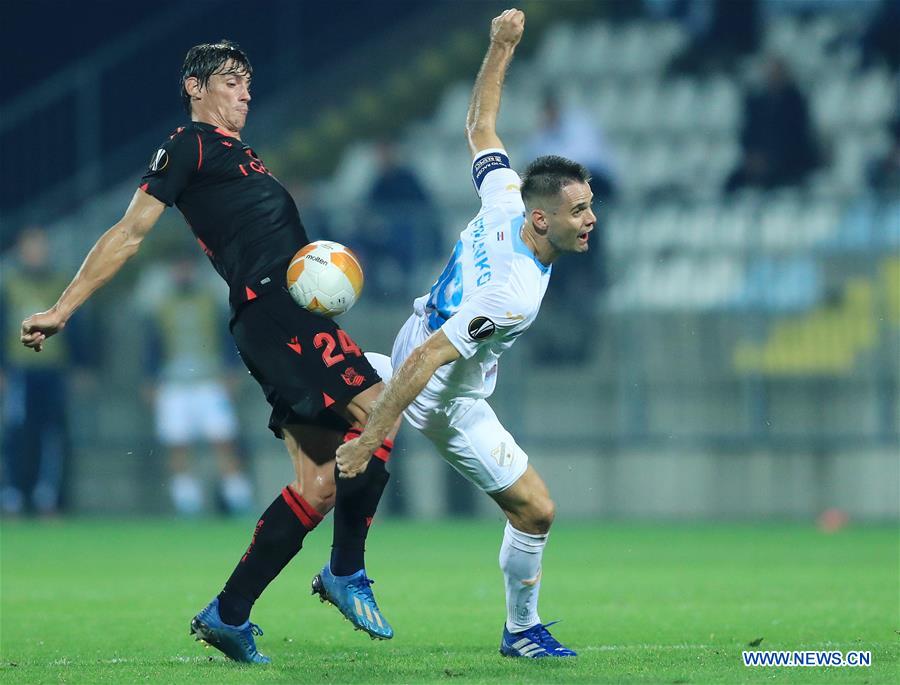 (sp)croatia-rijeka-football-uefa europa league-group f