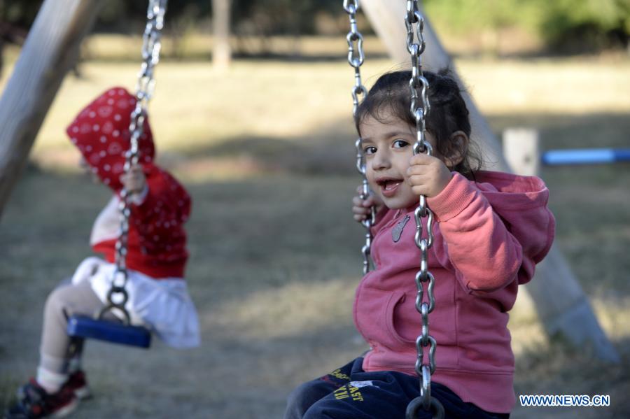 children have fun at park on world childrens day in islamabad