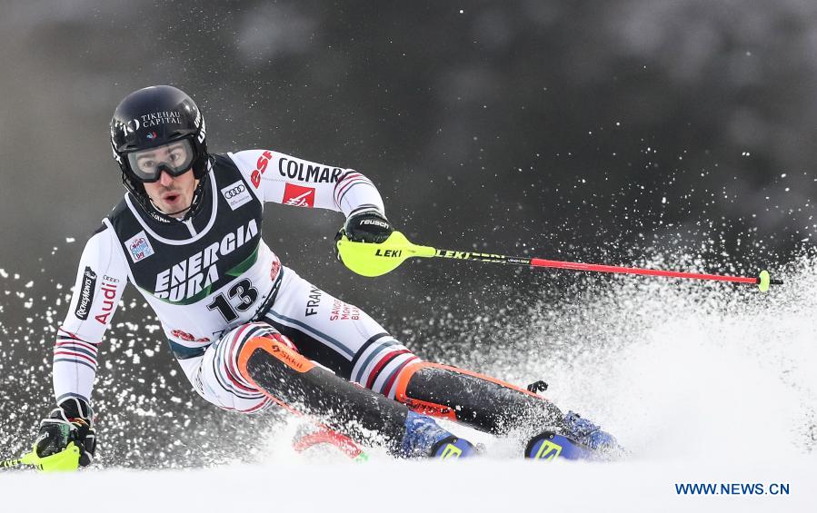 in pics: fis alpine ski mens world cup slalom
