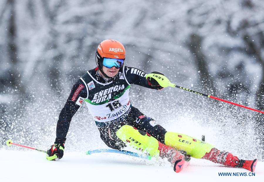 in pics: fis alpine ski mens world cup slalom