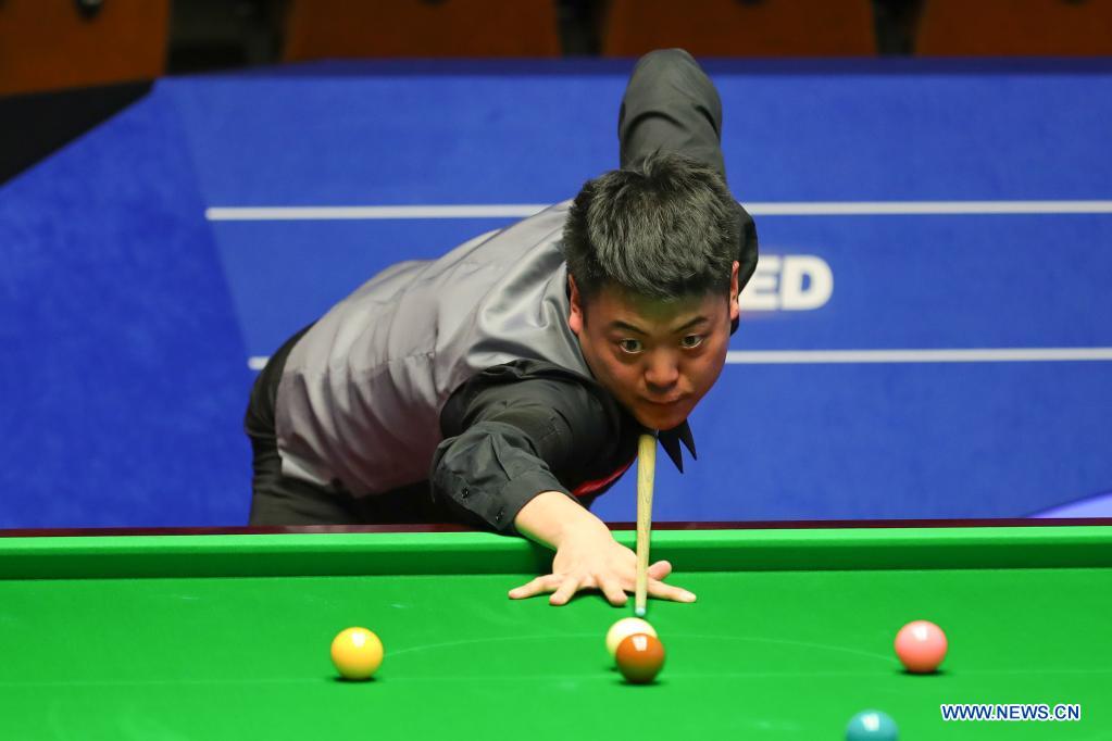 highlights of world snooker championship round 1