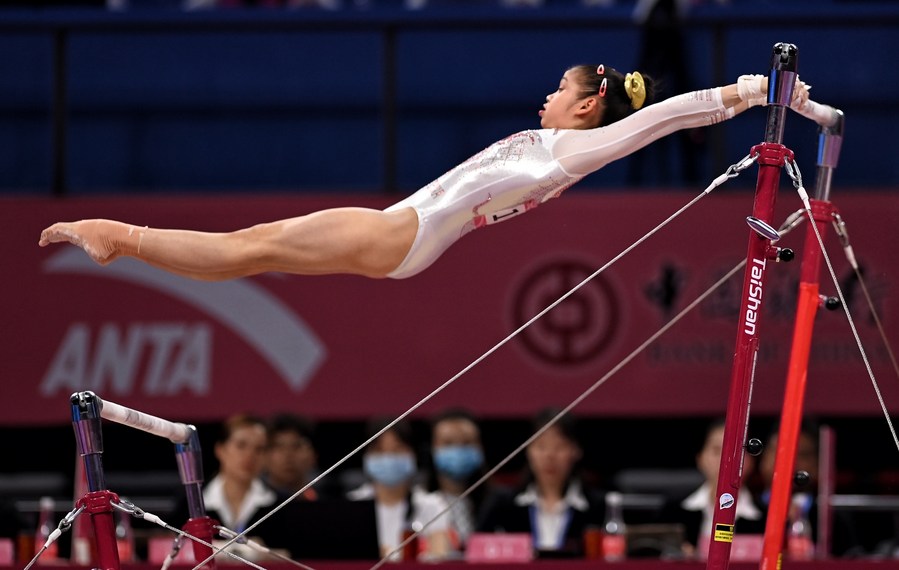 China Names Squad For Olympic Gymnastics Xinhua English News Cn