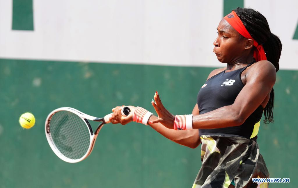 of china at the french open tennis tournament at roland garros
