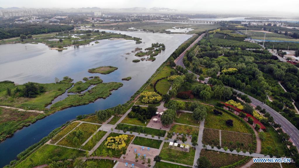 sceneryofhutuoriverinshijiazhuangnchina