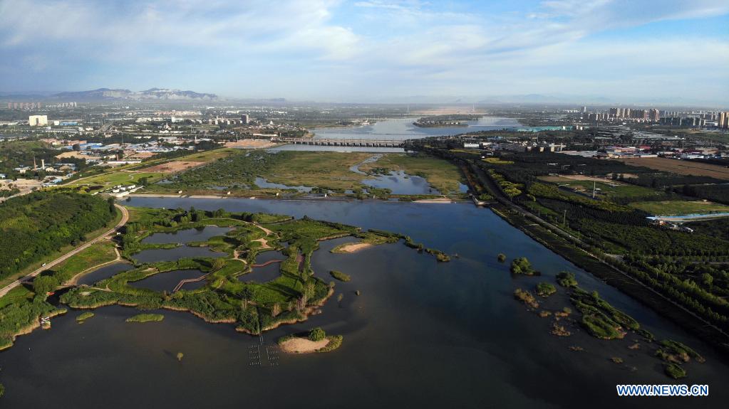 sceneryofhutuoriverinshijiazhuangnchina