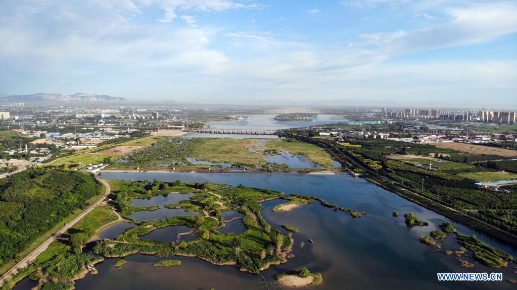 sceneryofhutuoriverinshijiazhuangnchina