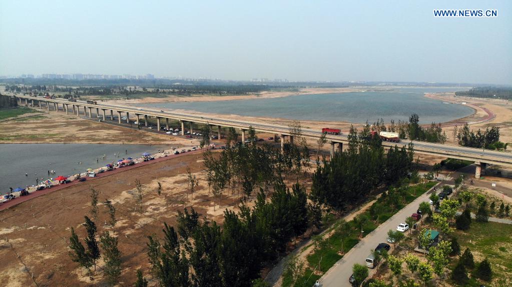 hutuo river restoration project phase iii officially comes into