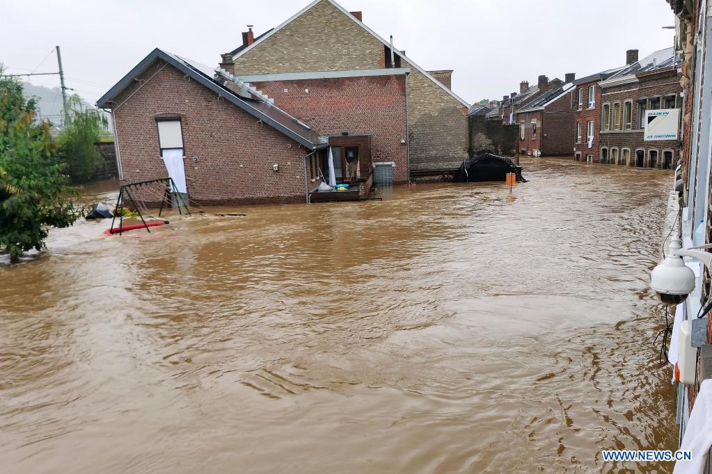 Torrential rain causes severe disruptions in Belgium - Xinhua | English ...