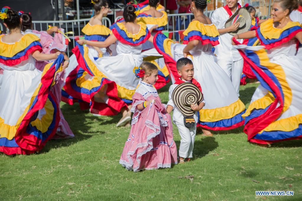 Dallas Colombian Festival marked in U.S. - Xinhua | English.news.cn