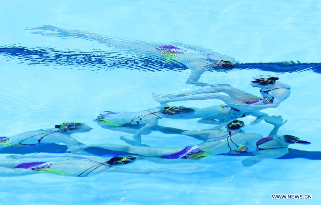 roc wins team gold in artistic swimming at tokyo olympics