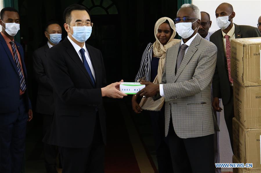 SUDAN-KHARTOUM-CHINESE EMBASSY-MEDICAL SUPPLIES-DONATION
