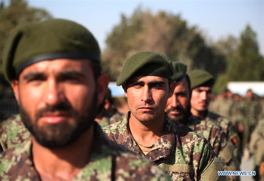 afghanistan-kabul-graduation ceremony-army soldiers
