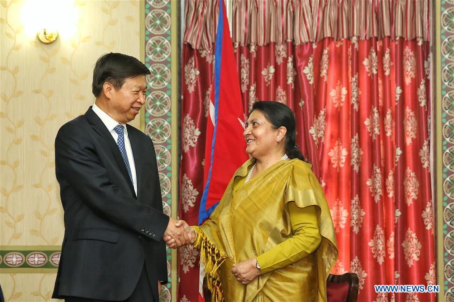 NEPAL-KATHMANDU-CHINA-SONG TAO-MEETING