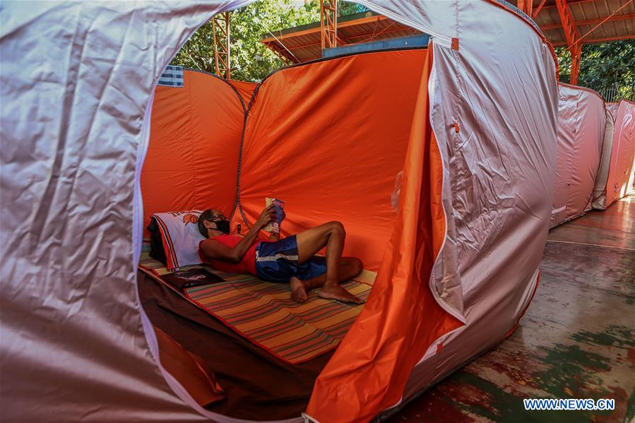 PHILIPPINES-MANILA-COVID-19-MODULAR TENTS