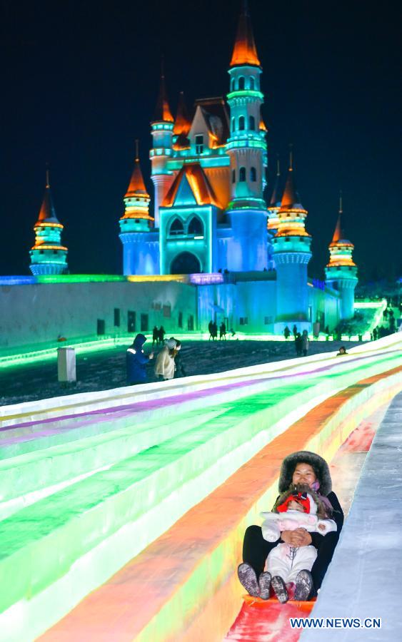 ice-snow theme park in changchun opens to public