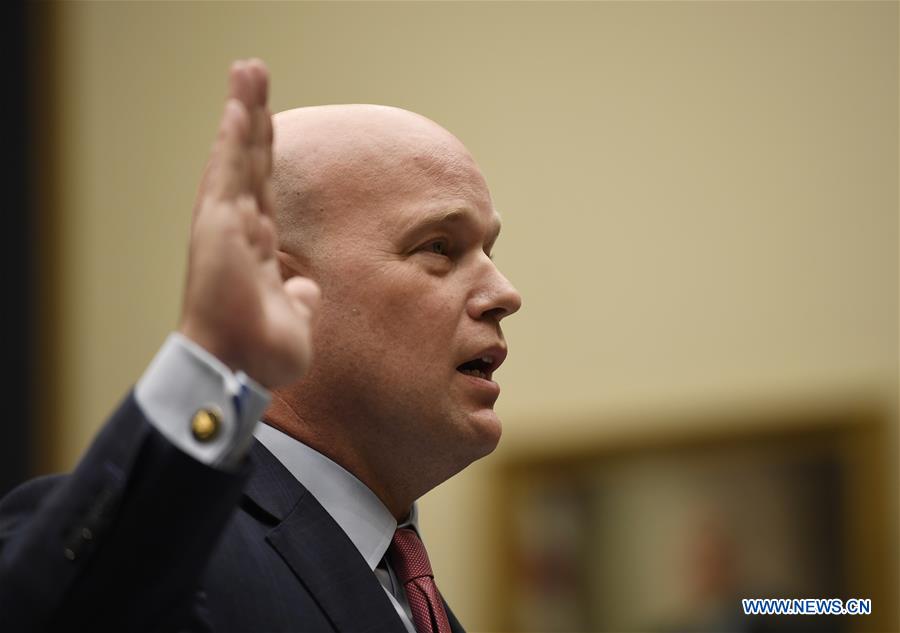 s.-washington d.c.-matthew whitaker-hearing