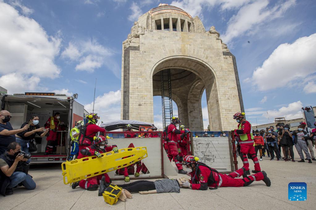 secondnationaldrill2021heldinmexicocity