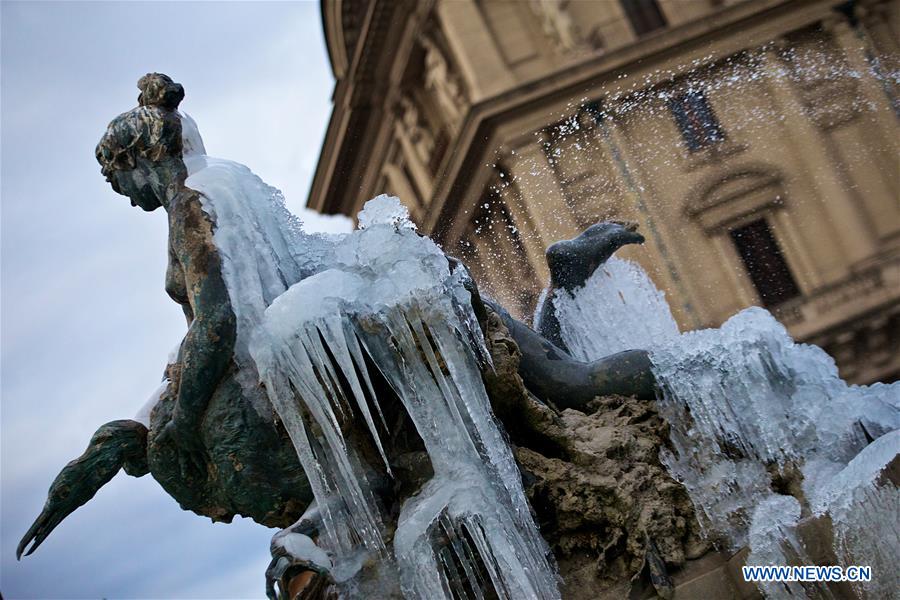 italy-rome-cold weather