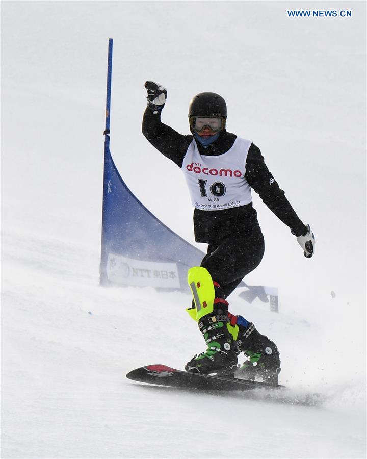 inpicsmensgiantslalomofsnowboardatasianwintergames