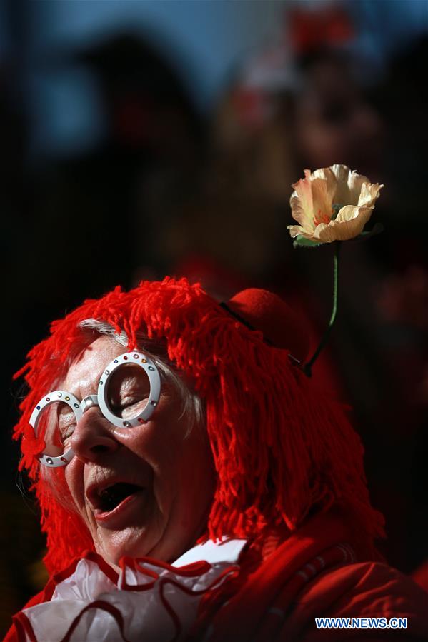 revellerstakepartinstreetcarnivalincolognegermany