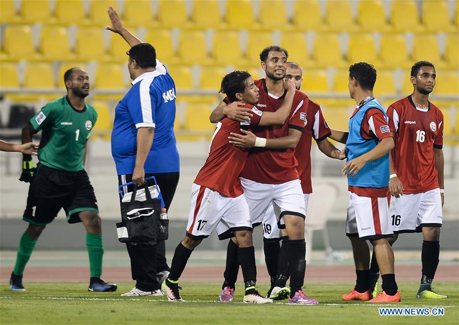 2-1 at 2019 afc asian cup qualifiers group f football match