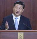 Chinese president delivers speech at Nazarbayev University