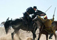 《左手劈刀》马战片花发布 马背戏获观众称赞