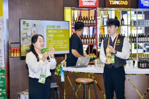 青岛啤酒率鲜闪耀第20届中国东盟博览会