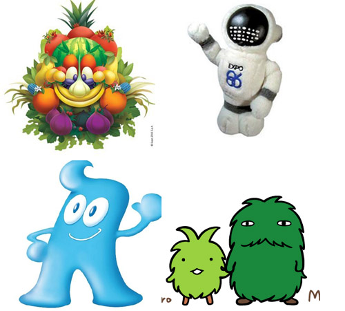 意大利米兰世博会吉祥物发布 历届世博会吉祥物回顾