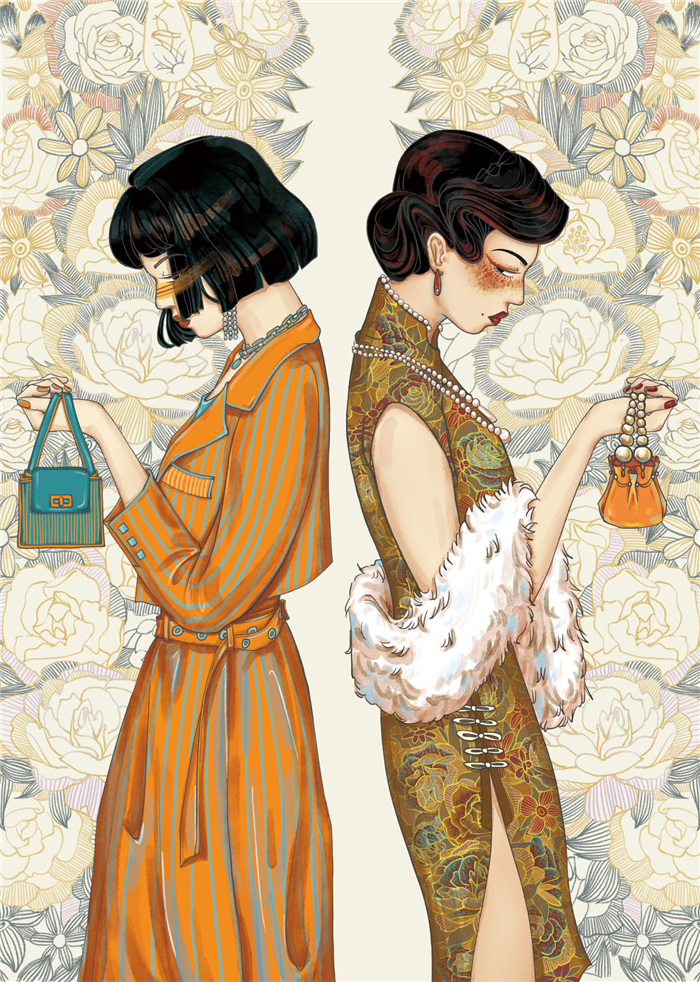 "第三届中国时装画大展" 在鲁迅美术学院美术馆开幕