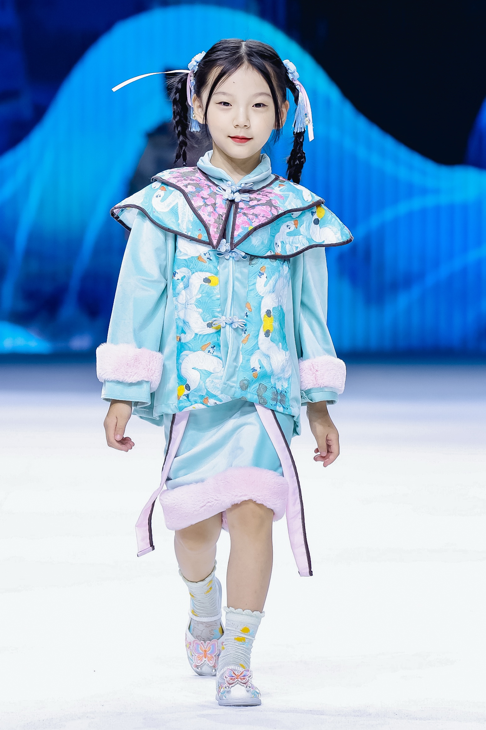 6969本次"童装课"活动以"合悦"为主题,由静态展和时装走秀两部分