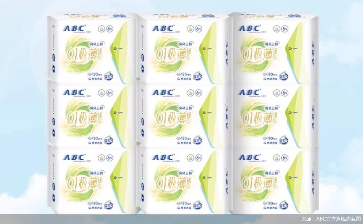 来源:ABC官方旗舰店截图