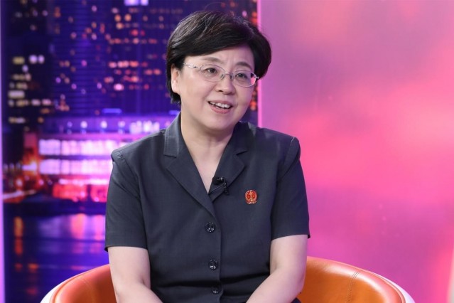 在直播访谈中,北京金融法院党组成员,副院长李艳红介绍了北京金融法院