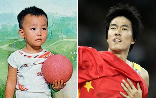 重温六一:晒晒超萌的刘翔李娜童年照