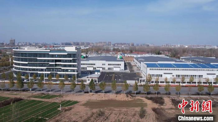 图为中国(濮阳)埃塞咖啡产业示范园外景。　 任淑伟 摄